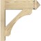 Ekena Millwork Legacy Arts & Crafts Rough Sawn Outlooker, Douglas Fir, 6"W x 18"D x 18"H OUT06X18X18LEC03RDF - alternate 4